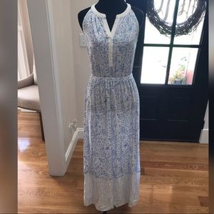 Gorgeous Blue Print Dress